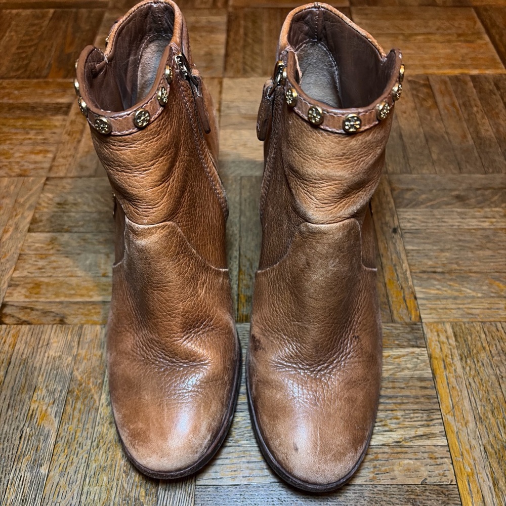 Tory Burch leather boots